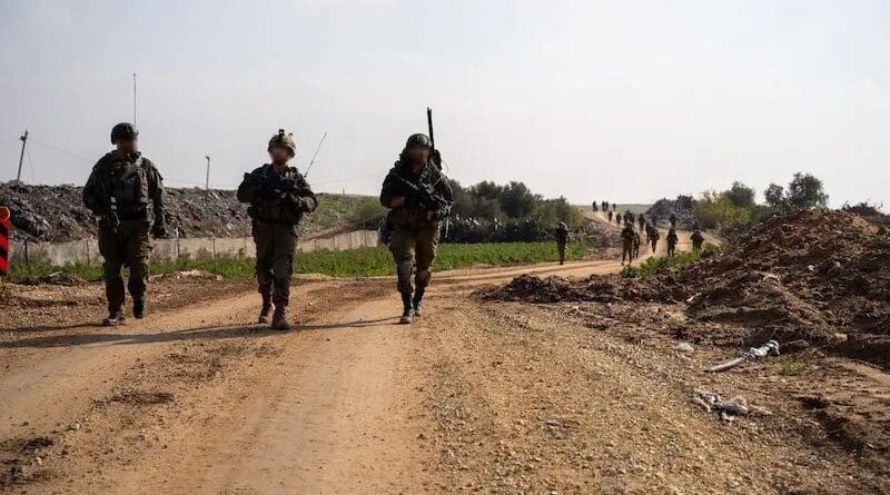 Israeli soldiers in Gaza. Photo Credit: IDF, X