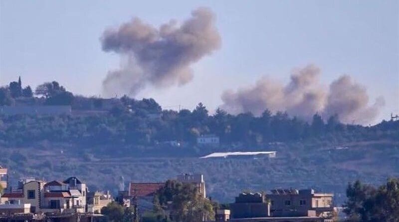 Fighting between Hezbollah forces and Israeli soldiers in southern Lebanon. Photo Credit: Tasnim News Agency