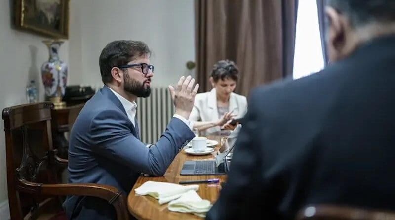 Chile's President Gabriel Boric Font. Photo Credit: Chile Presidential Press Service