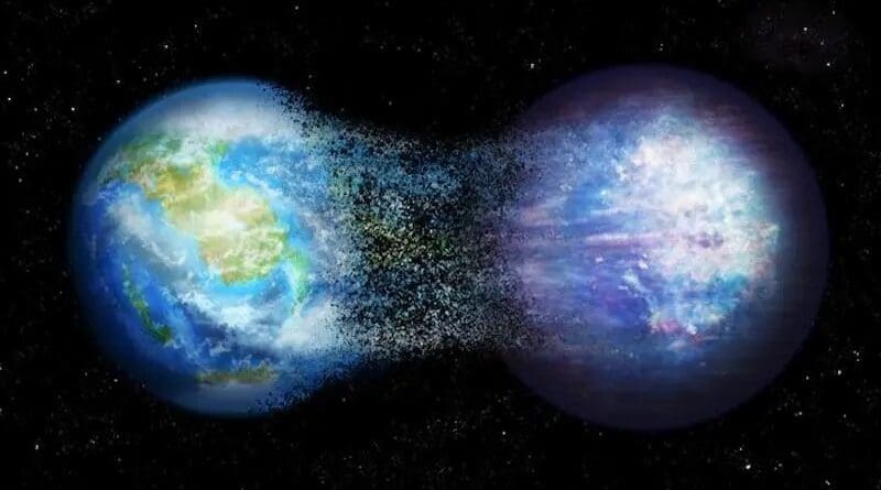 Runaway greenhouse effect can transform a temperate habitable planet with surface liquid water ocean into a hot steam dominated planet hostile to any life. CREDIT: © Thibaut Roger / UNIGE