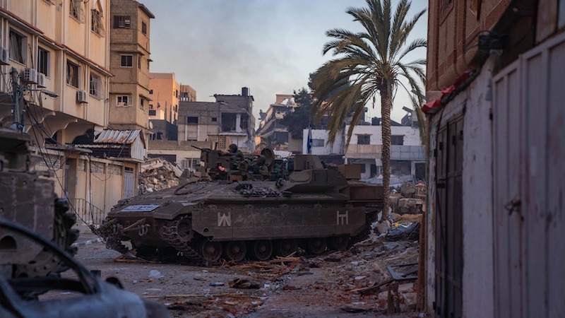 Israeli tank in Gaza. Photo Credit: IDF