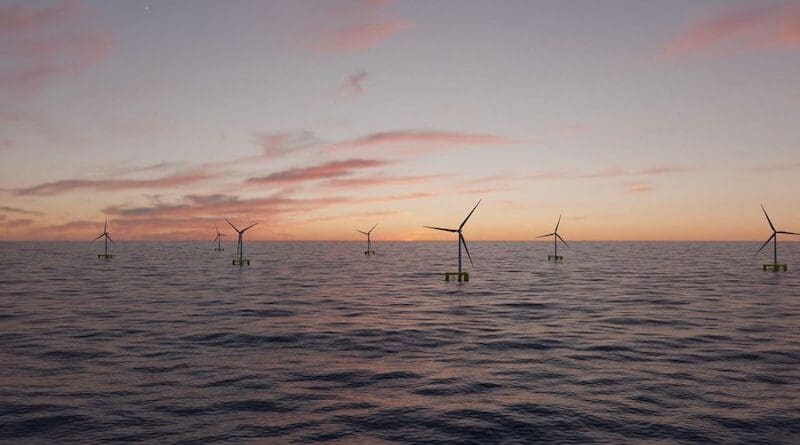 Offshore wind power project. Photo Credit: Eni