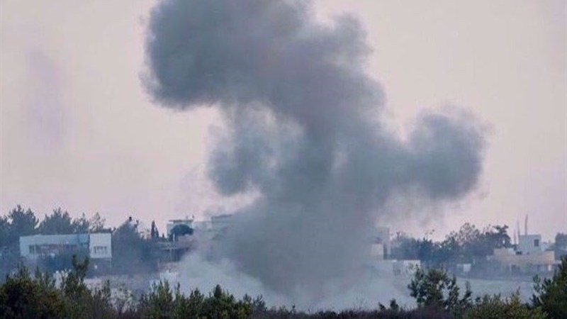 Israeli airstrike in southern Lebanon. Photo Credit: Tasnim News Agency