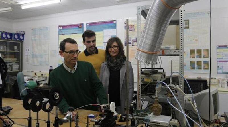 The researchers Francisco J. Romero, Juan Amaro and Maria C García CREDIT: University of Cordoba