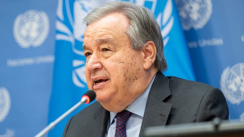 File photo of UN Secretary-General António Guterres. Photo Credit: UN Photo/Mark Garten