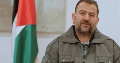 Senior Hamas official Saleh al-Arouri. Photo Credit: Tasnim News Agency