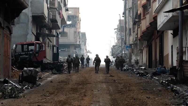 Israeli soldiers in Gaza. Photo Credit: IDF