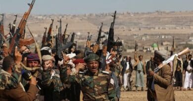 Houthi supporters in Yemen. Photo Credit: Tasnim News Agency