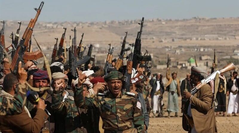 Houthi supporters in Yemen. Photo Credit: Tasnim News Agency