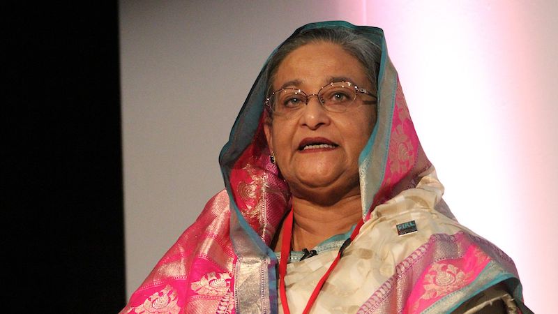 Bangladesh's Sheikh Hasina. Photo Credit: Russell Watkin/Department for International Development, Wikimedia Commons