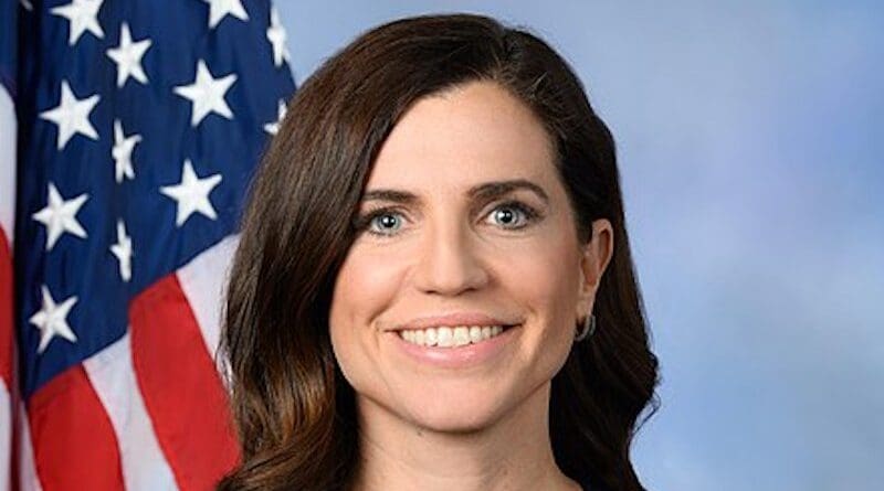 US Congresswoman Nancy Mace (R) of South Carolina's 1st district. Credit: Official portrait, Wikipedia Commons