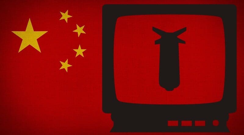 china flag missile nuclear weapons wmd