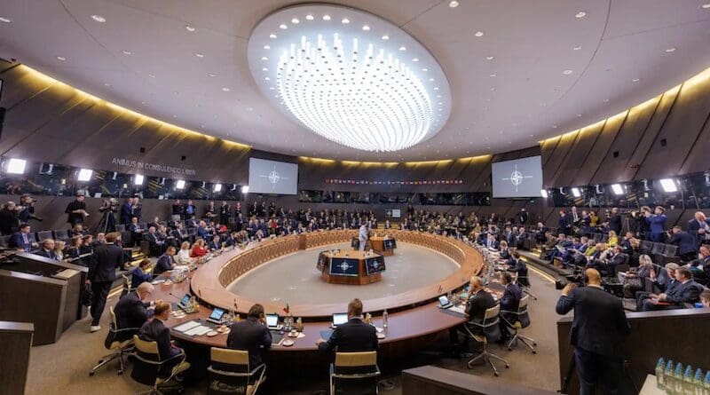 Defense ministers begin deliberations at NATO headquarters, Feb. 15, 2024. Photo Credit: NATO