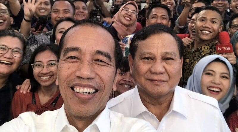 File photo of Indonesia's Joko Widodo and Prabowo Subianto. Photo Credit: Joko Widodo, Wikipedia Commons