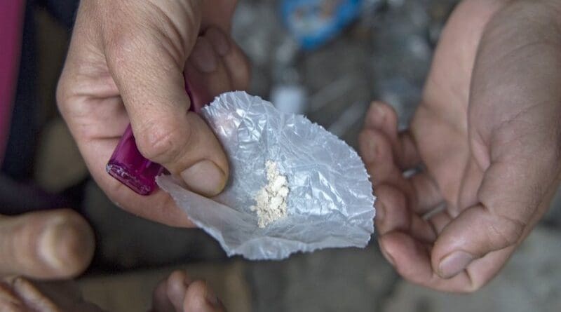 Pufa, or ‘cocaine for the poor’ Photo Credit: Photo via ISS Today