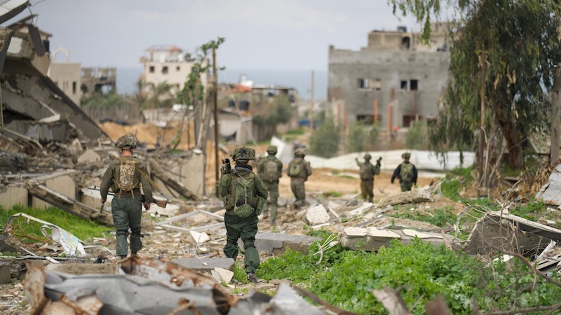 Israeli soldiers in Gaza. Photo Credit: IDF