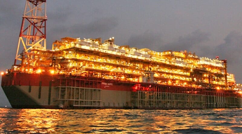 Akpo Floating Production Storage and Offloading (FPSO) facility. Photo Credit: SAPETRO