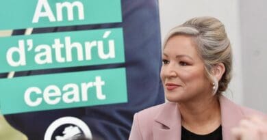 File photo of North Ireland's Michelle O'Neill. Photo Credit: Sinn Féin, Wikimedia Commons