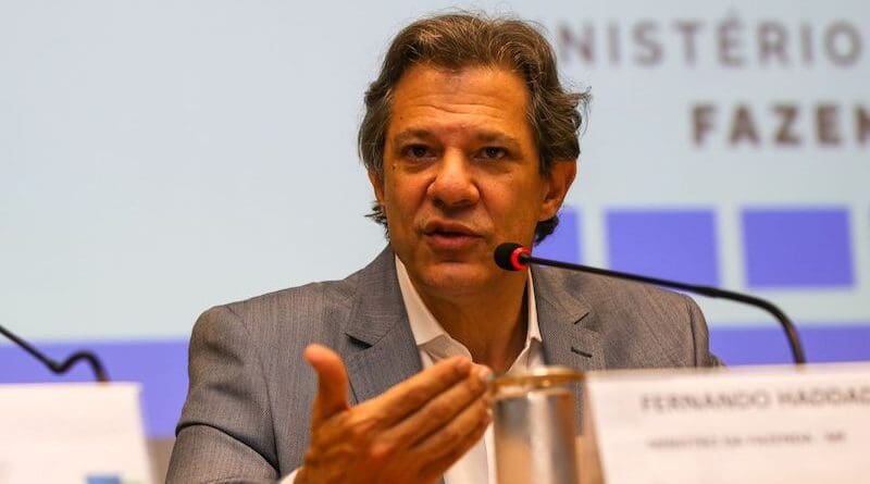 Brazil's Finance Minister Fernando Haddad. Photo Credit: Wilson Dias, Agência Brasil