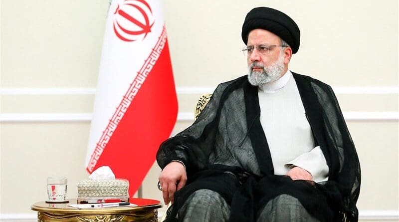 Iran's President Ebrahim Raisi. Photo Credit: Tasnim News Agency