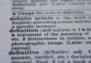 definition definitive word dictionary