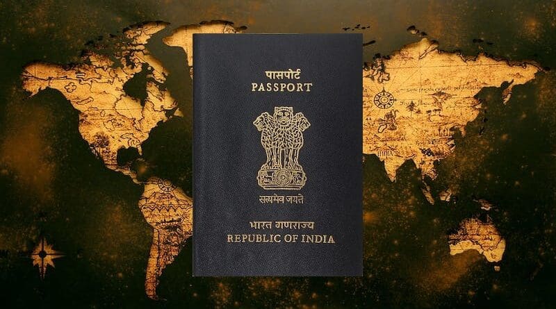 india passport map travel