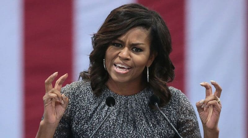 File photo of Michelle Obama. Photo Credit: Gage Skidmore, Wikipedia Commons