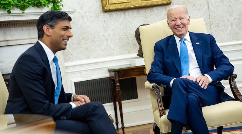 US President Joe Biden and UK Prime Minister Rishi Sunak. Photo Credit: The White House