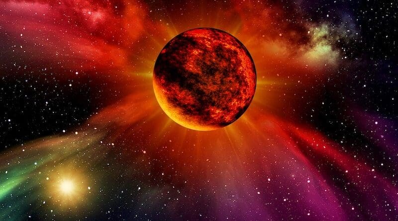 planet outer space astronomy science fiction