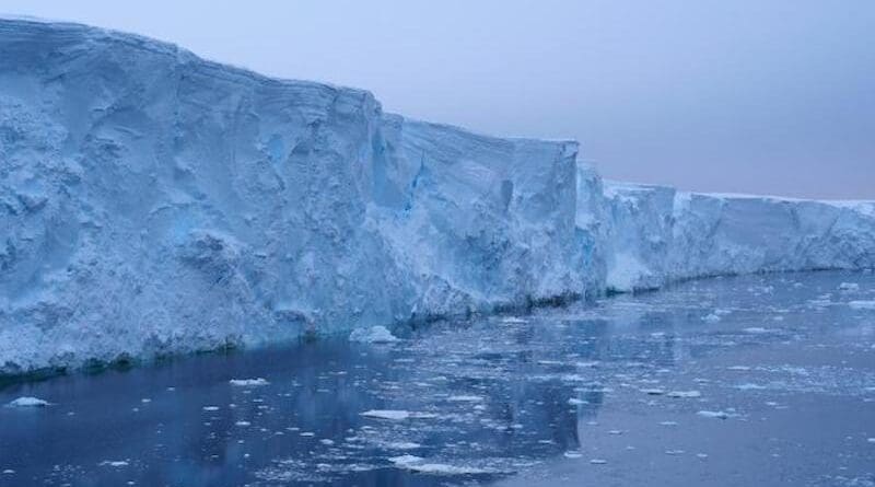 Thwaites Glacier, western Antarctica, 2019 CREDIT: Robert Larter