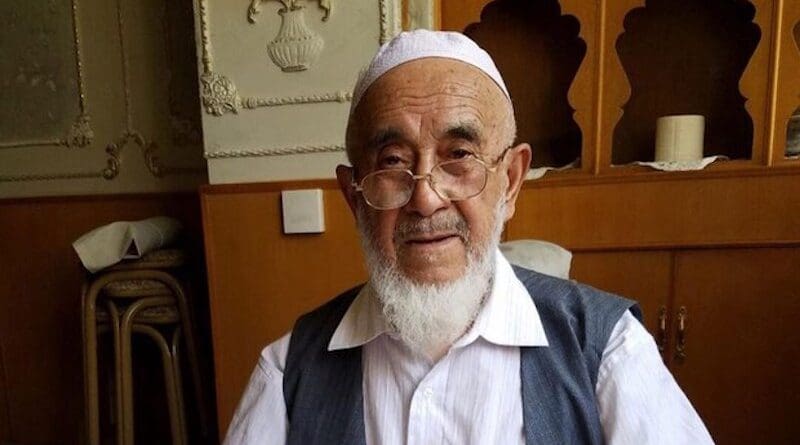 Abidin Damollam, an imam who served in a mosque in Qayraq village in China’s Xinjiang region, was arrested in June 2017. Photo Credit: Citizen journalist, RFA