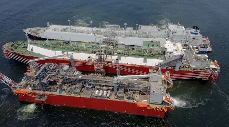 LNG cargo from Congo. Photo Credit: Eni