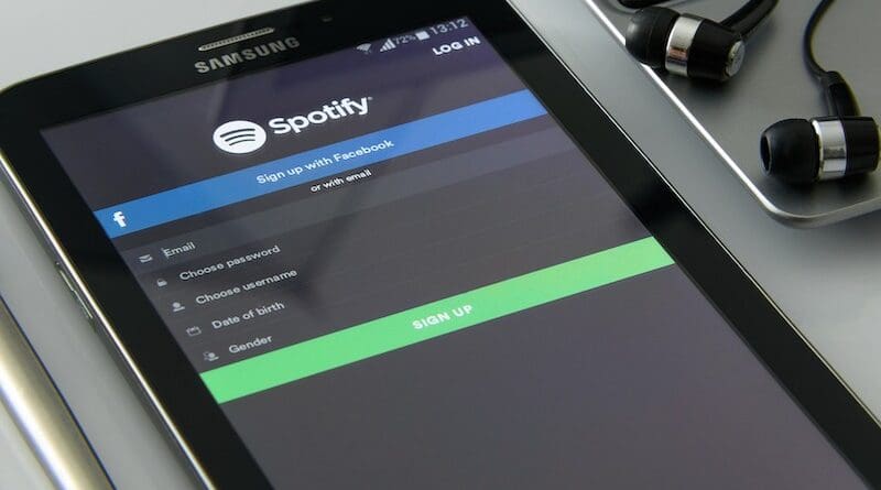 Spotify smartphone