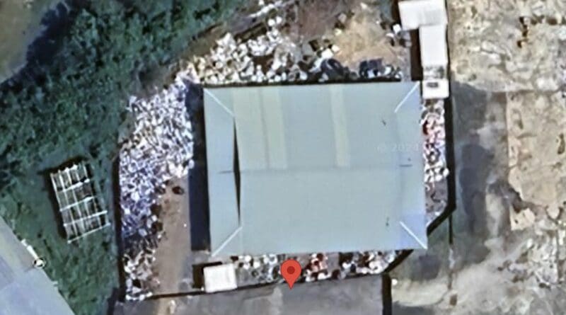 Satellite view of a recently raided e-waste facility in Malaysia. (Imagery ©2024 Maxar Technologies, Map data: ©2024 Google)