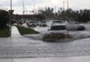 storm city cars flood weather