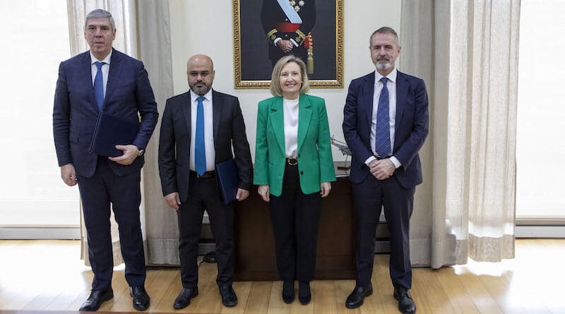 Indra and EDGE Group sign agreement to develop and manufacture next-generation radars in UAE. Photo Credit: Indra