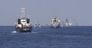 Iran, China, Russia engage in Marine Security Belt 2024 naval drill. Photo Credit: Tasnim News Agency