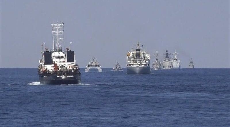 Iran, China, Russia engage in Marine Security Belt 2024 naval drill. Photo Credit: Tasnim News Agency