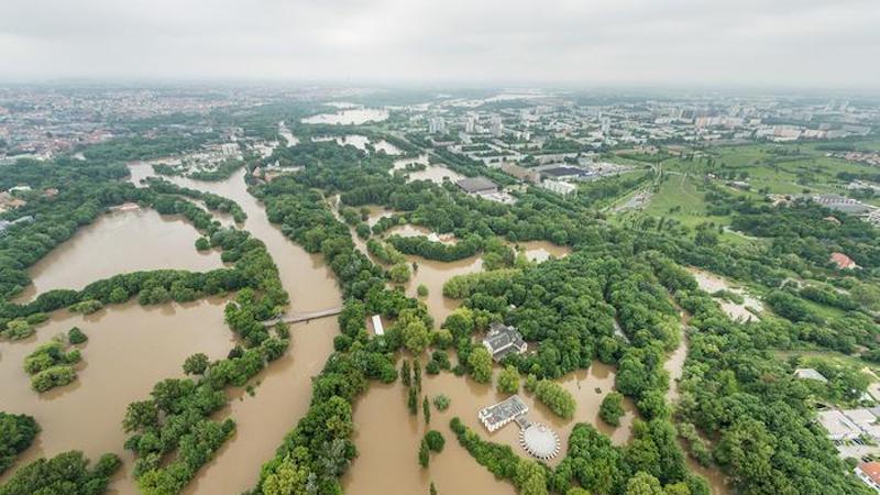 Halle / Germany in June 2013. According to the findings of the UFZ scientists, the Saale is one of the rivers with a high flood complexity. CREDIT: André Künzelmann / UFZ