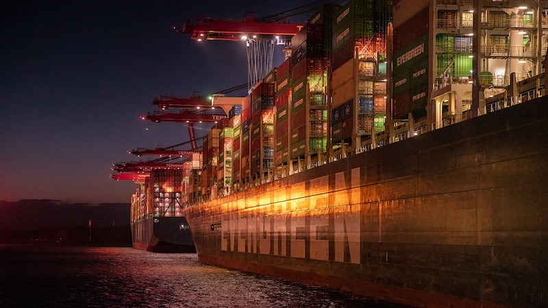 shipping trade containers