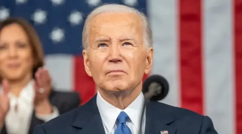 President Joe Biden delivers the State of the Union address at the U.S. Capitol, March 7, 2024. Photo Credit: White House