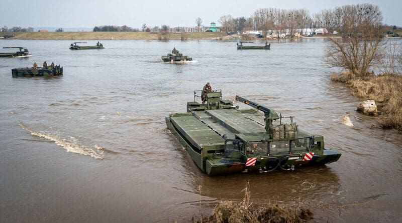 River crossing part of Exercise Dragon 24. Photo Credit: U.S. European Command