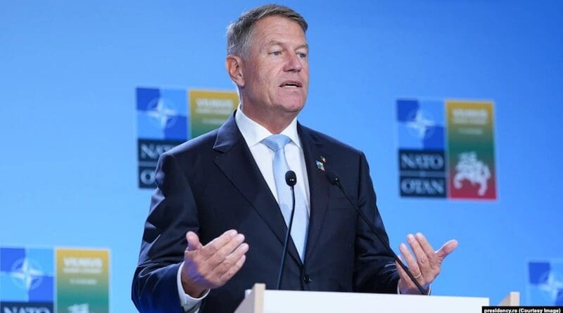 Romania's President Klaus Iohannis. Photo Credit: RFE/RL