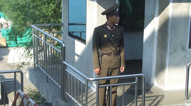 North Korean border to China. Photo Credit: Nicor, Wikipedia Commons