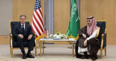 U.S. Secretary of State Antony Blinken with Saudi Arabia's Foreign Minister Faisal bin Farhan Al-Saud. Photo Credit: State Department, X