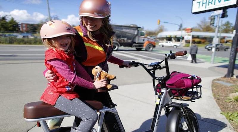 Saanich e-bike incentive program participants said the e-bike opened up a new way to explore Saanich and other communities. Photo credit: District of Saanich