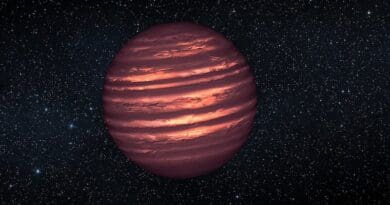 Artist's concept of a T-type brown dwarf. Credit: NASA/JPL-Caltech, Wikipedia Commons