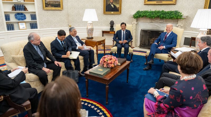 Philippine President Ferdinand "Bongbong" Marcos with US President Joe Biden. Photo Credit: POTUS, X