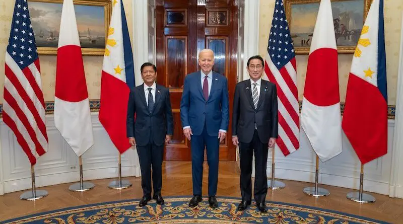 Philippine President Ferdinand “Bongbong” Marcos with US President Joe Biden and Japan's Prime Minister Fumio Kishida. Photo Credit: POTUS, X