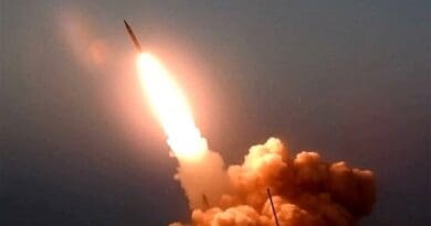 File photo of Iran launching a missile. Photo Credit: Mehr News Agency